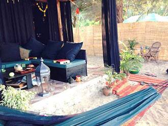 Agonda Banyan Tree Beach Huts, Goa 4